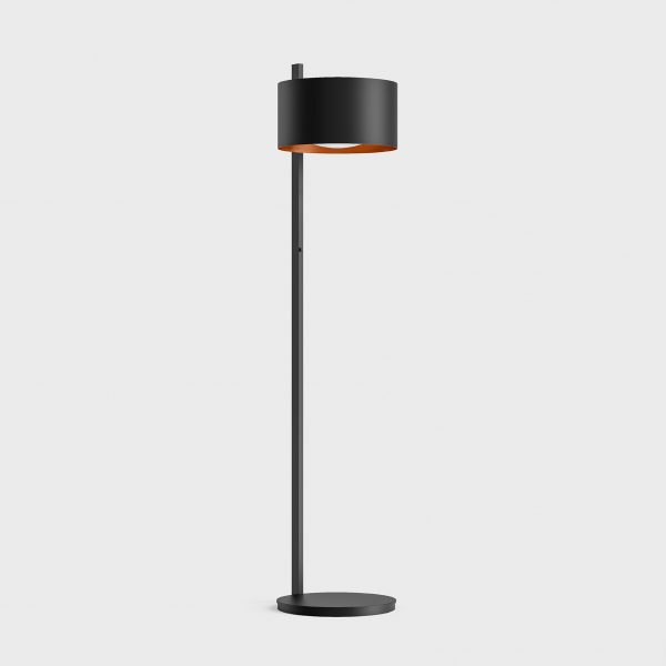 STUDIO LINE Black Velvet Floor Lamp
