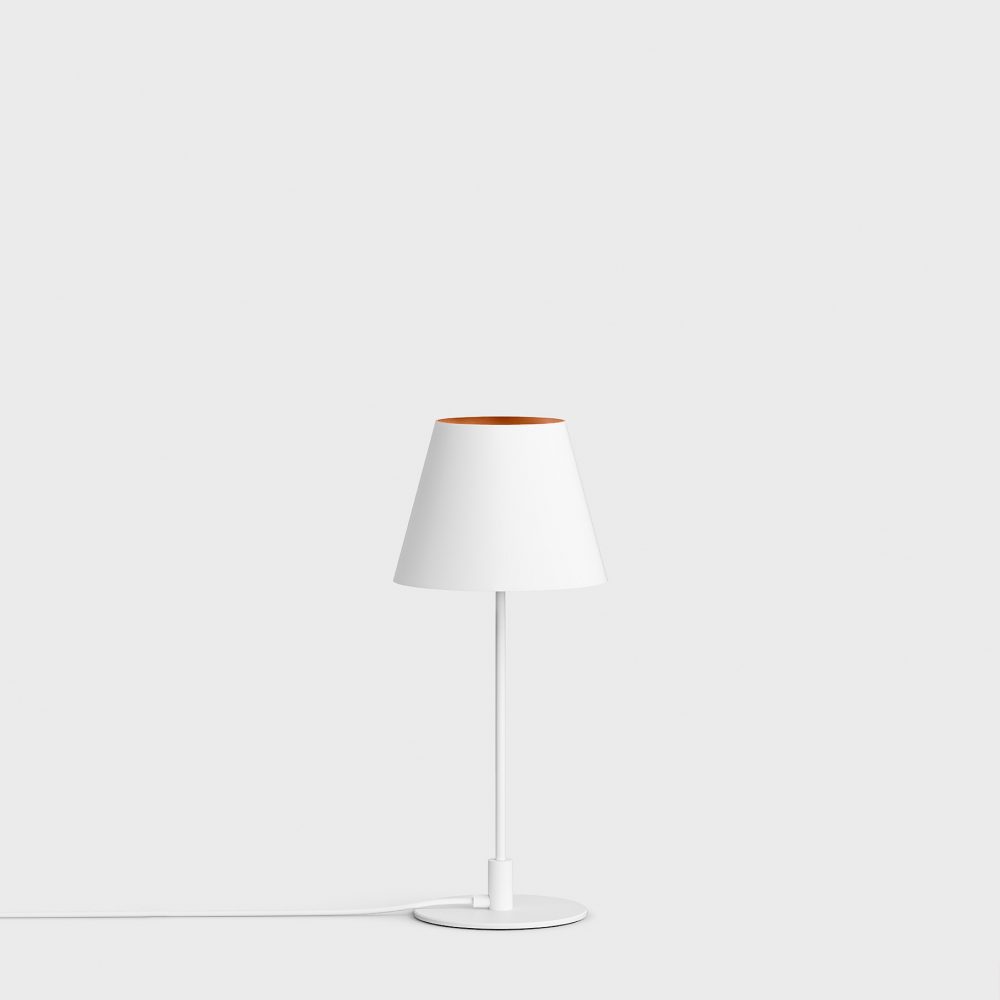 STUDIO LINE White Velvet Table & Floor Lamp